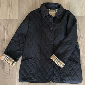 Burberry Barn Jacket- women’s black size large